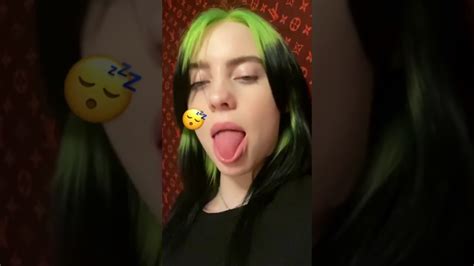 Billie Eilish Tongue For 5 Minutes In Slow Motion Youtube
