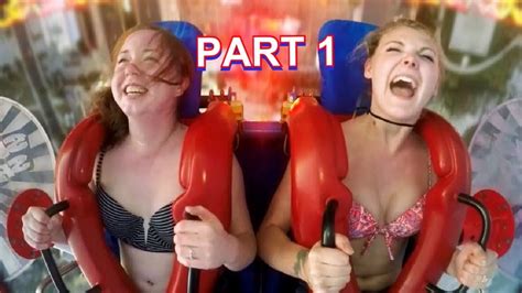 Roller Coaster Fails Passing Out Compilation Part 1 Youtube