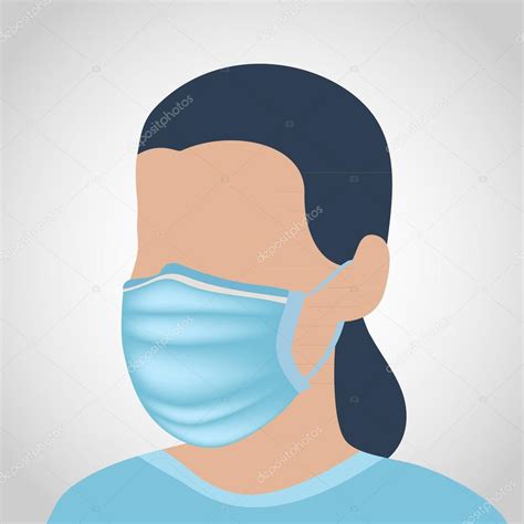 Download now jangan pakai masker kelamaan biar enggak nyesel viva. Gambar Vektor Orang Pakai Masker - Ilustrasi Gambar Virus ...