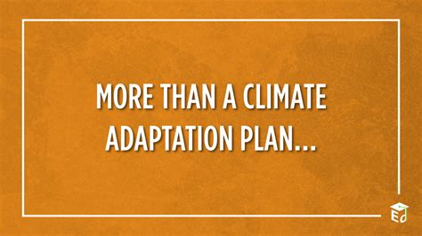More Than A Climate Adaptation Plan Blog