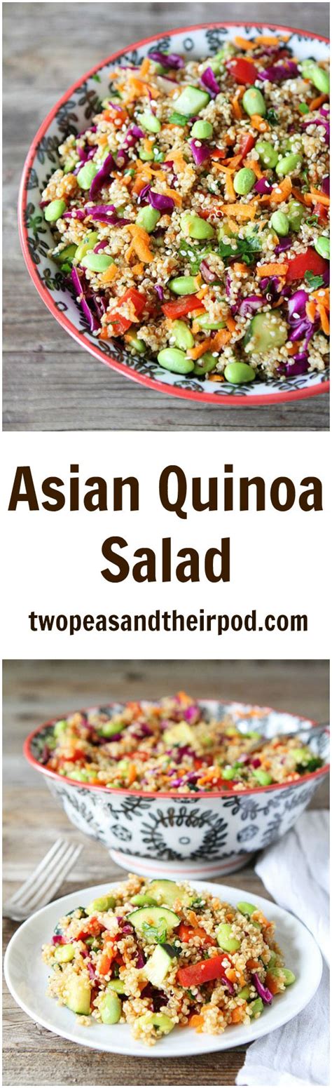 Asian Quinoa Salad Recipe On This