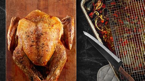 how to roast a turkey without a roasting pan epicurious