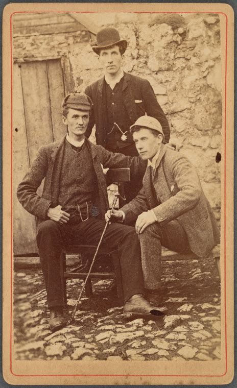 Digital Collections Three Unidentified Irish Men