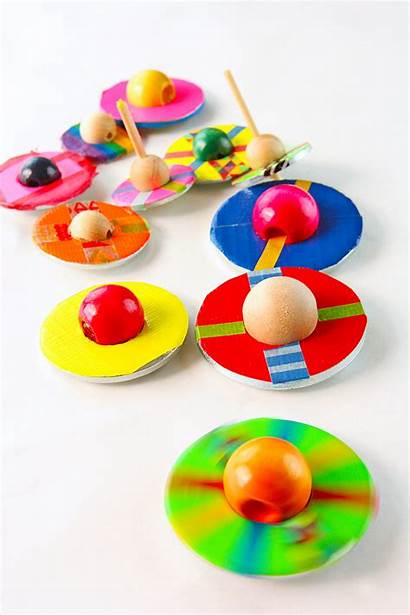 Diy Tops Spinning Toy Toys Spin Simple