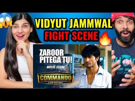 COMMANDO Vidyut Jammwal One Man Army FIGHT SCENE REACTION YouTube