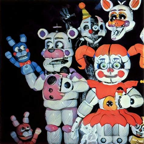 Portrait Of My Sfm All Fnaf Sister Location Characters Pic 1 Fnaf