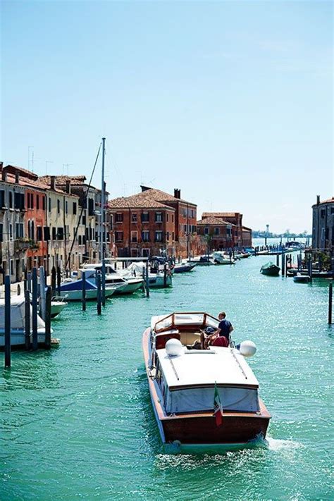 a quick boat ride from the historic center of venice will bring you to a series of islands