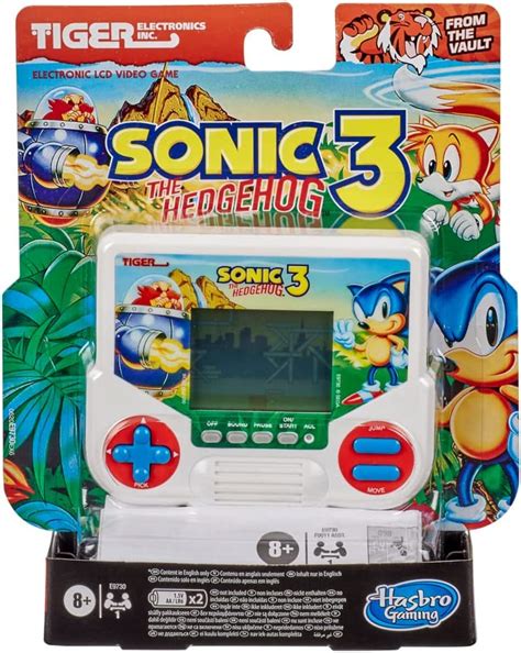 Hasbro Gaming Tiger Electronics Sonic The Hedgehog 3 Console