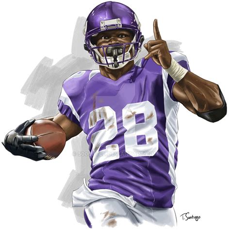 Adrian Peterson V2 By 500level On Deviantart