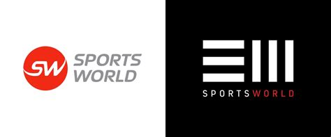 Brand New New Logo For Sports World
