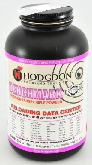 1lb Hodgdon Benchmark Extreme Target Rifle Powder Guns And Military