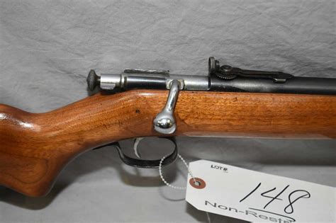 Winchester Model 68 22 Lr Cal Single Shot Bolt Action Rifle W 27 Round Barrel Blued Finish Star