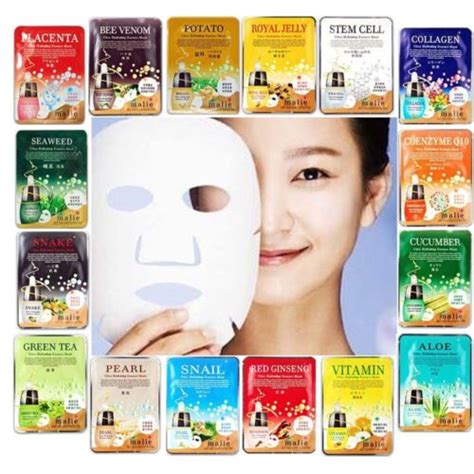 Moisture Essence Face Mask Sheet Korean Facial Beauty Skin Care