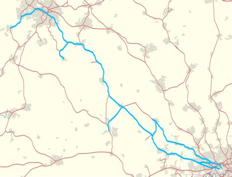 Image Chiltern Railways Route Map 2011