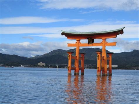 Miyajima In Hiroshima Prefecture Is Known For Its World Heritage Site