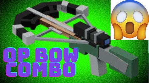 Op Bow Combo Roblox Bedwars Youtube