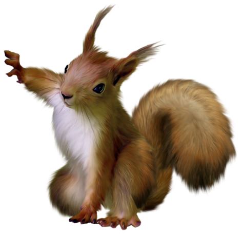 Painted Squirrel Clipart Gallery Yopriceville High Quality Images
