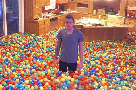 This Man Turned His House Into A Giant Ball Pit And Its Amazing
