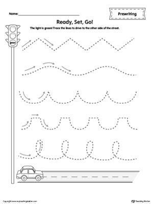 tracing lines worksheets   year   printable visitemartinopole