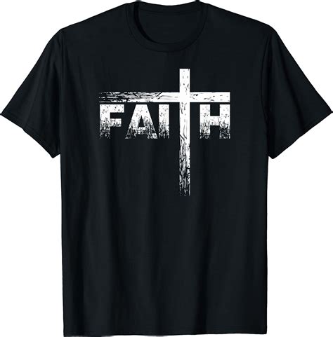 Christian Faith And Cross T Shirt Christian Faith T Shirts