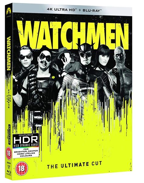 Watchmen Strażnicy 4k Ultra Hd Blu Ray 2 Blu Ray