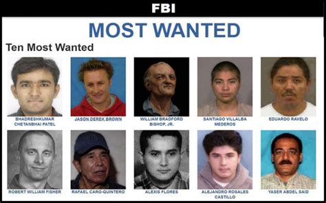 Paul Davis On Crime Fbi Top Ten Most Wanted Wanted Fugitive List Turns 70