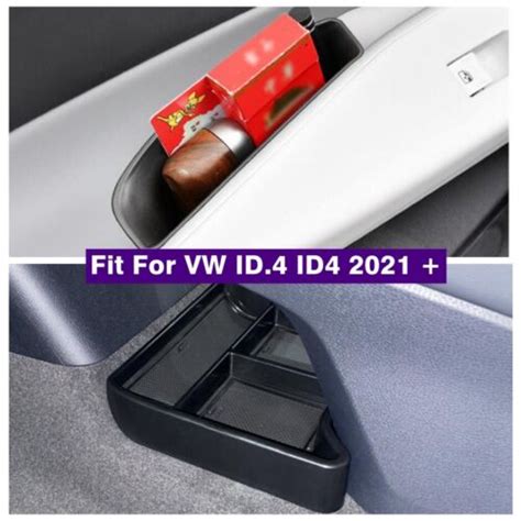 Car Accessories Door Handle Armrest Storage Box Cover For Vw Id4 Id4