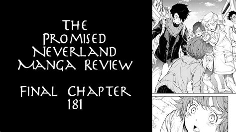 The Promised Neverland Manga Review Final Chapter Youtube