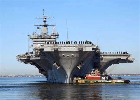 In One Of America S Most Powerful Aircraft Carriers Almost Sunk The National Interest Blog