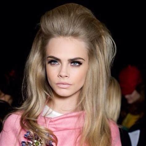 Love The Volume In This Sixties Hair Volume Cara Delevingne Retro