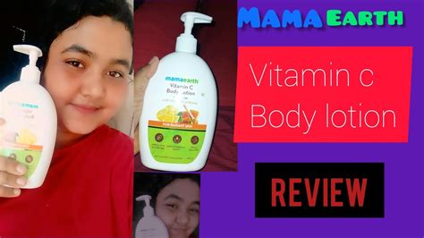 I Tried The Mamaearth Body Lotionreview Of Mamaearth Vitamin C Body