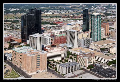 Fort Worth Skyline Aerial Of Downtown Fort Worth Bill Cobb Flickr