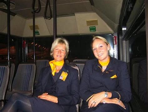 Great Service On Lufthansa ~ World Stewardess Crews