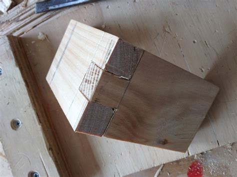 Box Pin Joint Timber