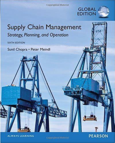 Supply Chain Management Global Edition 6th Edition Foxgreat