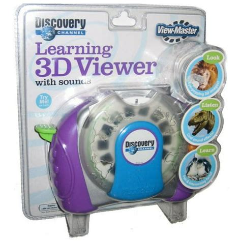 Fisher Price View Master Discovery Channel 3d Learning Viewer W Sounds