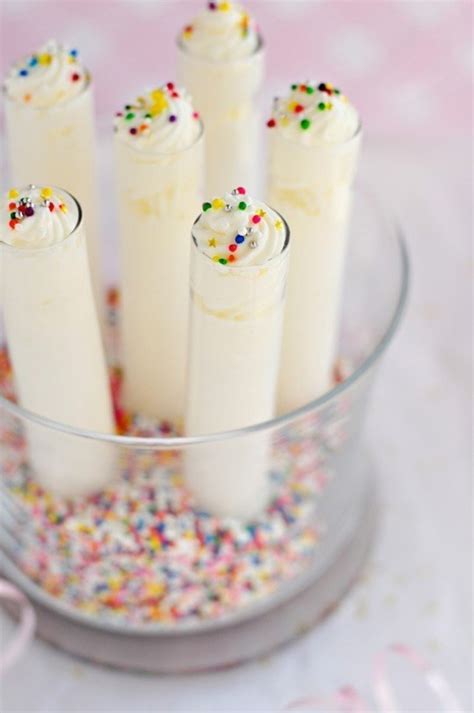 Simply set into a bowl of warm water for 5 minutes before using or set out when you set out your cream cheese/butter for the recipe. Birthday Cake Vodka Shots - Delishably
