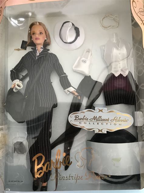 barbie pinstripe power 1997 barbie millicent roberts collection