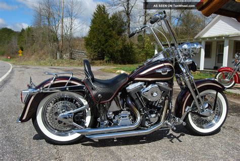 Delivered this springer on 10/25/1997.i am the second real owner, the other second owner bought the bike from the original ownerand planned on selling it from the beginning of his ownership. 1998 Harley 95th Anniversary Heritage Springer Flsts - 770 ...