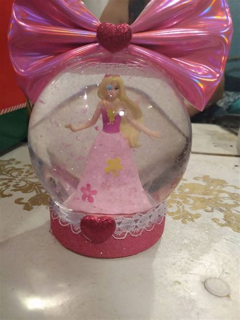 Barbie Snow Globe Etsy