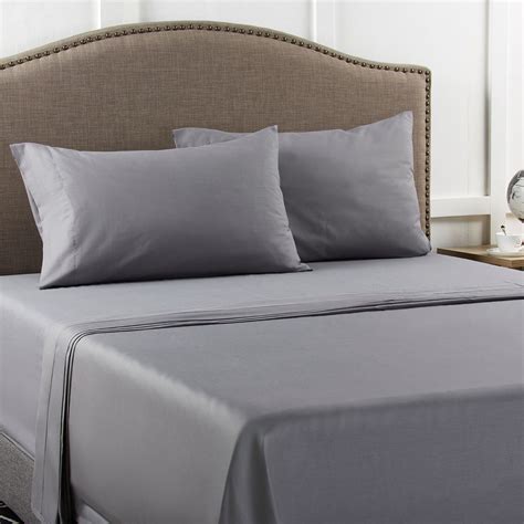 Mainstays 200 Thread Count Open Stock Twin Gray