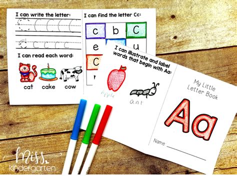 How To Teach The Alphabet Miss Kindergarten