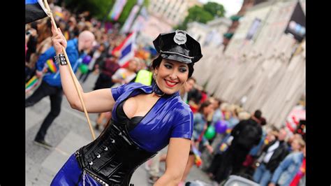 The competition was inaugurated in 1966 and is regarded as norway's biggest trotting event. Pride parade 2014 Oslo - Jernbanetorget - YouTube