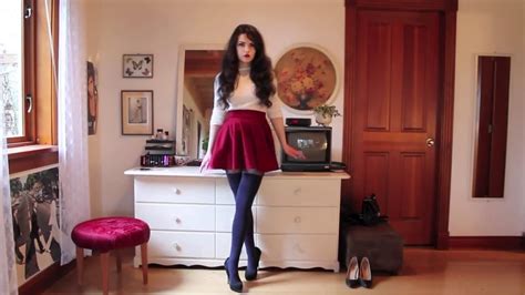 ootd video backup 4 tights with knee socks youtube