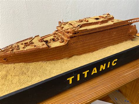Titanic Sinking Diorama Titanic Ship Titanic Model Rms Titanic My Xxx