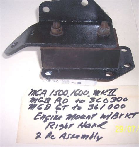 Sell Mg Mga And Mgb Engine Mount And Bracket Rh 2 Pc Assembly All Mgas