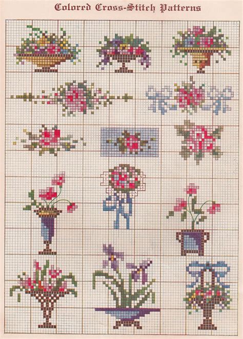 Holiday crafts, kids crafts, crochet, knitting, dolls, rubber stamps and much more! Sentimental Baby: Free Vintage Colored Cross Stitch ...