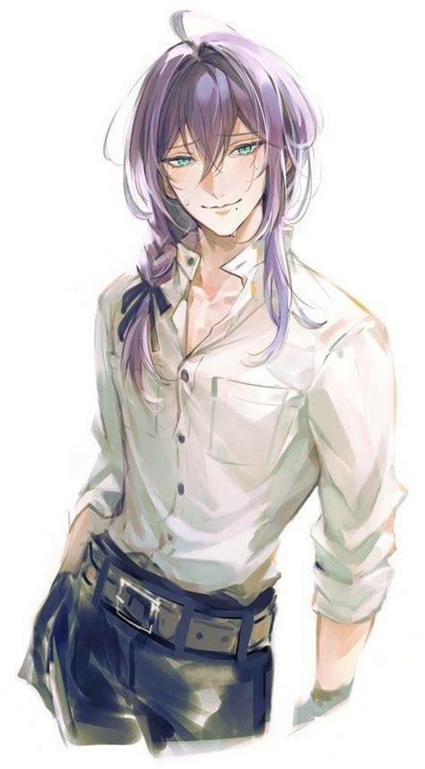 Pretty Anime Boy With Long Hair