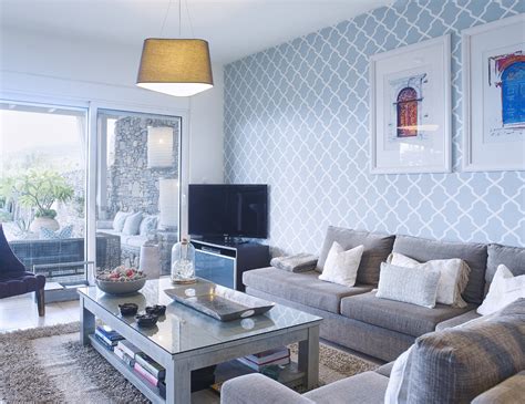 Duck Egg Blue Wallpaper Living Room Homebase Wallpaper