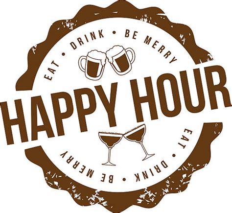 Royalty Free Happy Hour Clip Art Vector Images And Illustrations Istock
